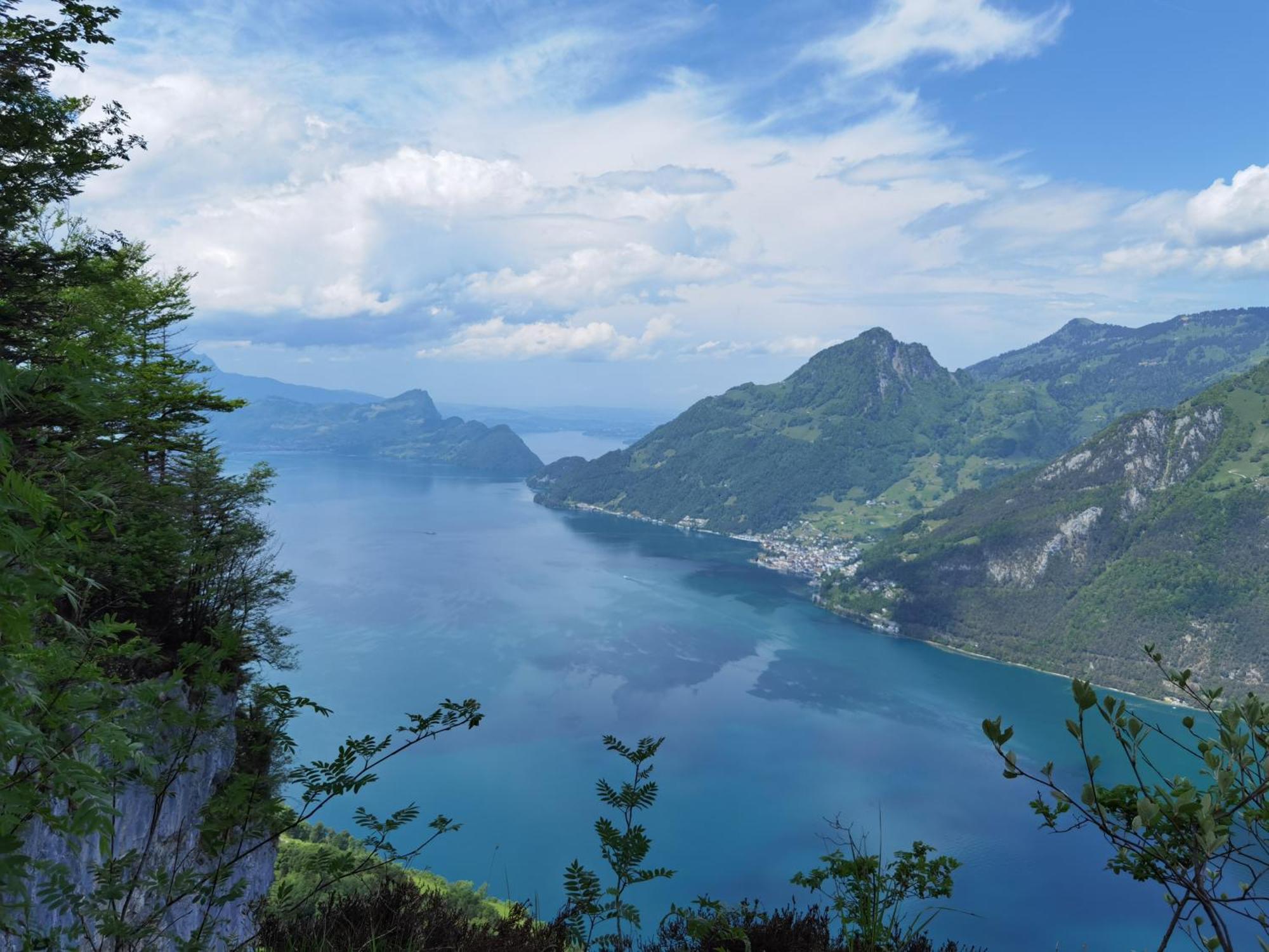 Solohike Mountainview Apartment Seelisberg Bagian luar foto